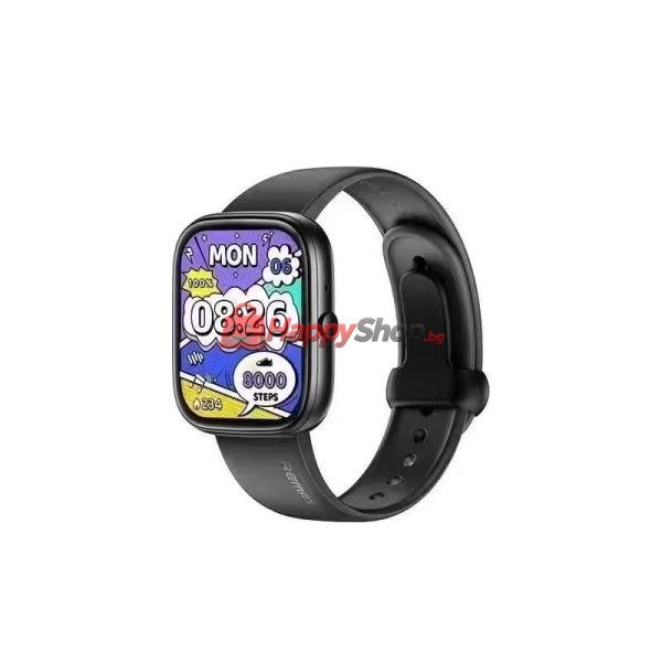 Смарт часовник Remax WATCH25, Черен - 73104