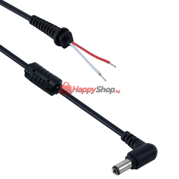 DC кабел DeTech за Toshiba 5.5*2,5 90W 1,2M - 18202