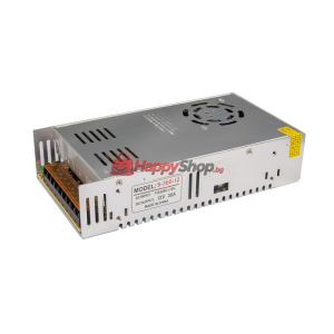 Импулсен захранващ блок , 12V/30A, Сив - 341