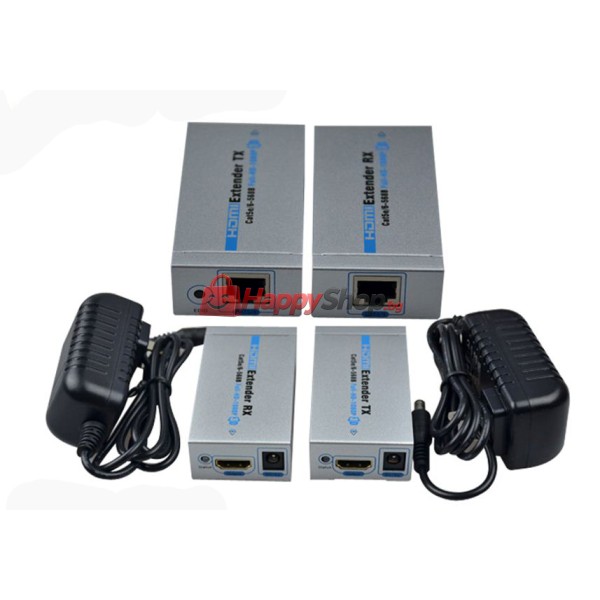 HDMI Удължител през LAN cat 5/6 до 60м, - 18265