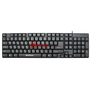 Клавиатура DeTech DE6079, USB, Кирилизирана, Черен - 6079