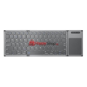 Клавиатура B066T, Тъчпад, Сгъваема, Bluetooth, Черен - 6174
