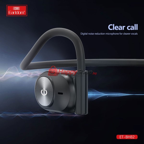 Bluetooth слушалки Earldom ET-BH82, Различни цветове – 20798