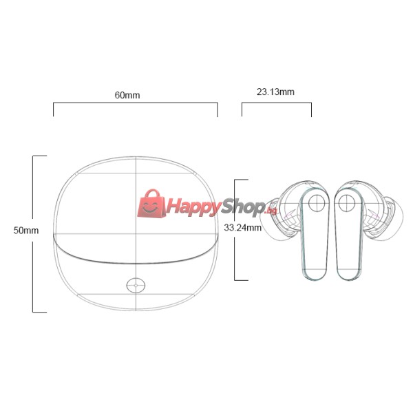Bluetooth слушалки Kisonli F2, Различни цветове – 20790