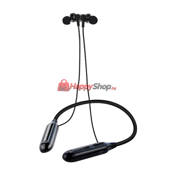 Bluetooth слушалки Kisonli KC-6, Черен – 20792