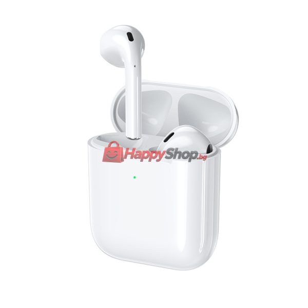 Bluetooth слушалки Remax Proda Earbuds PD-BT230, ENC, Бял – 20736