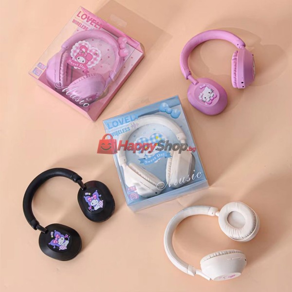 Слушалки с Bluetooth Gjby XY-89, Различни цветове - 20787