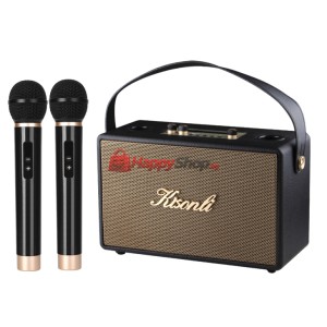 Тонколона Kisonli G101, Караоке, Bluetooth, USB, SD, AUX, Ра..