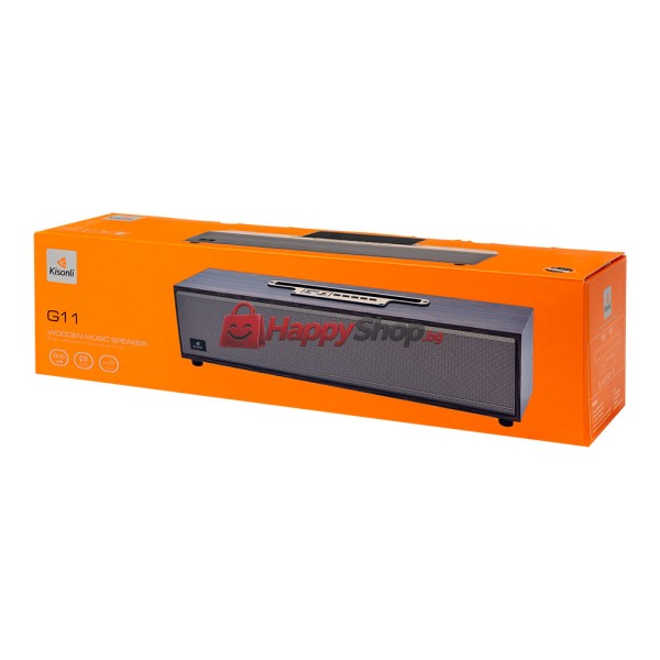 Тонколона Kisonli G11, Bluetooth, USB, SD, AUX, FM, Различни цветове - 22312