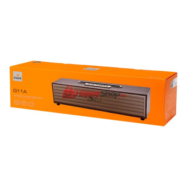 Тонколона Kisonli G11A, Bluetooth, USB, SD, AUX, FM, Различни цветове - 22311