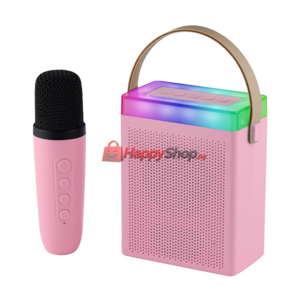 Тонколона Kisonli G22, Караоке, Bluetooth, USB, SD, AUX, RGB, Различни цветове - 22297