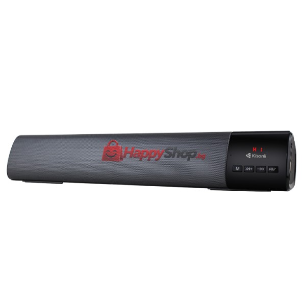 Тонколона Kisonli LED-800B, Bluetooth, USB, SD, AUX, FM, Различни цветове - 22313