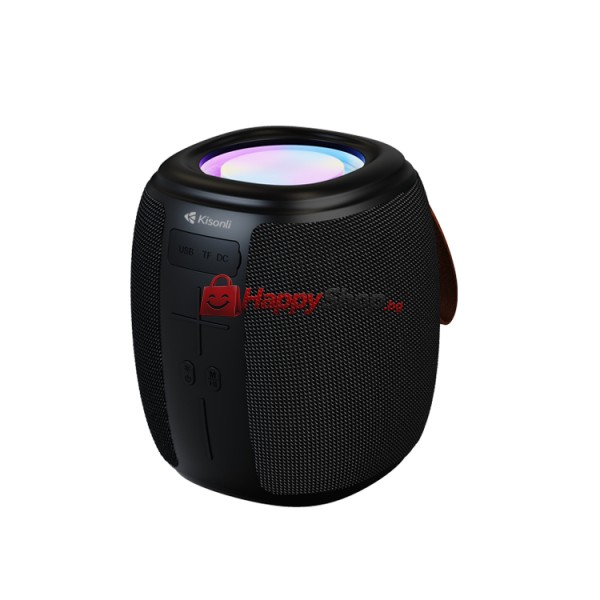 Тонколона Kisonli Q16, Bluetooth, USB, SD, FM, RGB, Различни цветове - 22285