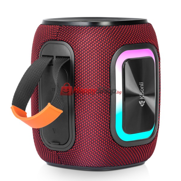 Тонколона Kisonli Q25, Bluetooth, USB, SD, FM, RGB, Различни цветове - 22286
