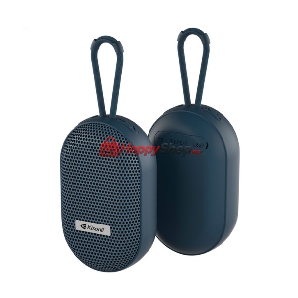 Тонколона Kisonli Т6, Bluetooth, USB, SD, FM, Различни цветове - 22276