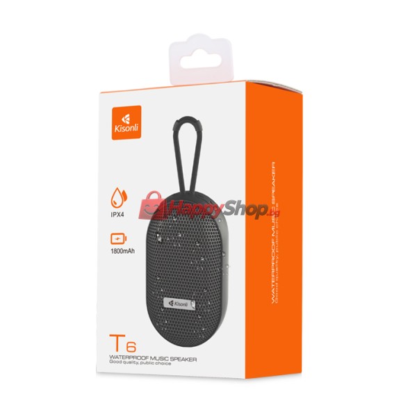 Тонколона Kisonli Т6, Bluetooth, USB, SD, FM, Различни цветове - 22276