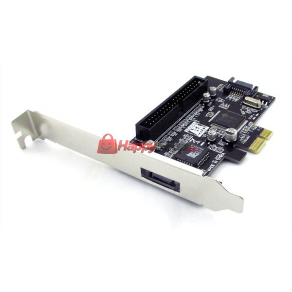 Платка PCI-E към IDE+SATA -17475