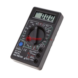 Дигитален мултиметър, DT-838, Черен - 17618