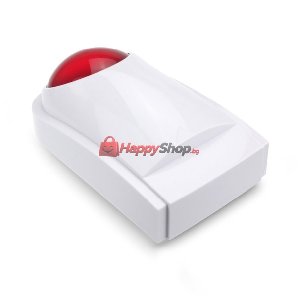 Смарт сирена PST-TS106, Външен монтаж, Wi-Fi, Tuya Smart, Бял - 91012