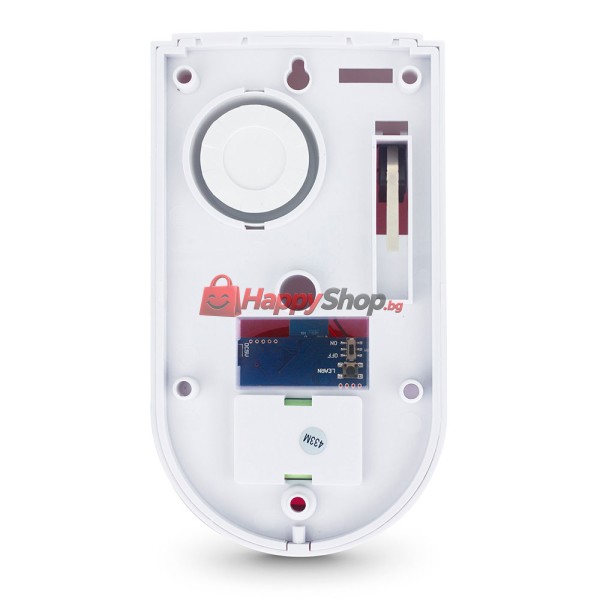 Смарт сирена PST-TS106, Външен монтаж, Wi-Fi, Tuya Smart, Бял - 91012
