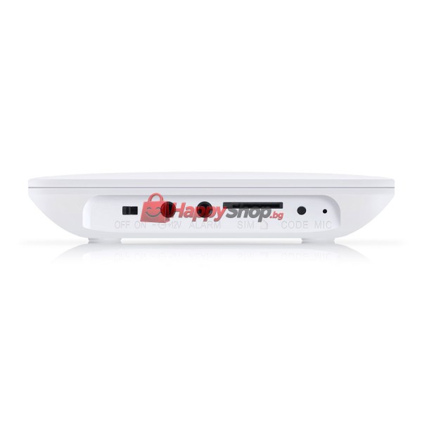 Смарт алармена система PST-10GDT, 5в1, GSM, Wi-Fi, Tuya Smart, Бял - 91013
