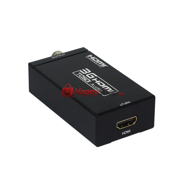 Конвертор, , HDMI към BNC (SDI/HD-SDI/3G-SDI), Черен - 18303