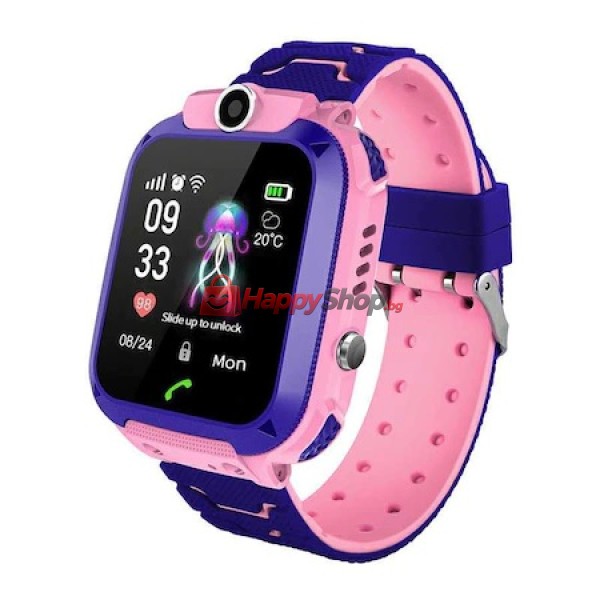 Детски смарт часовник водоустойчив със сим карта и камера