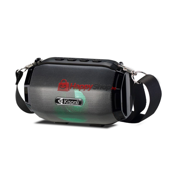 Тонколона Kisonli LED-904, Bluetooth, USB, SD, FM