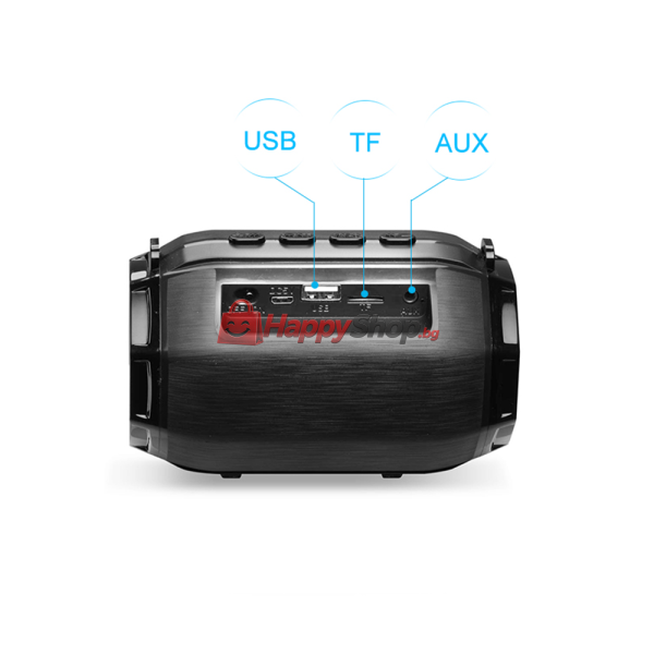 Тонколона Kisonli LED-904, Bluetooth, USB, SD, FM