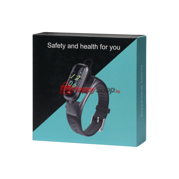 Смарт гривна No brand B9, 23mm, Bluetooth handsfree, IP52