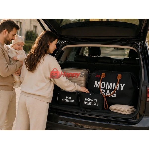 Mommy Bag комплект 3 части – чанта, несесер и органайзер