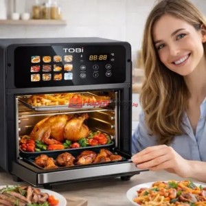 Дигитален фритюрник с горещ въздух 16L 2400W TOBI